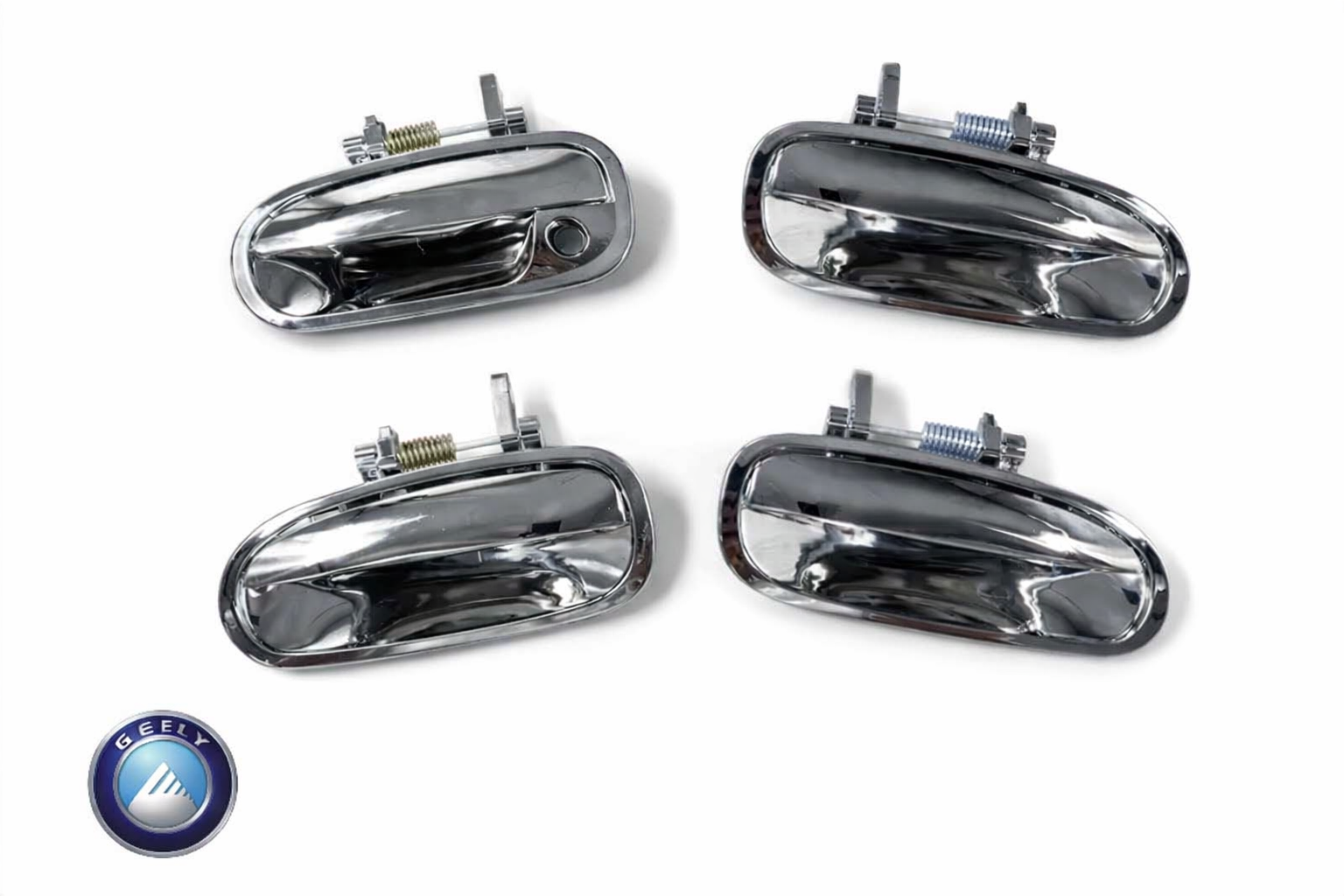 Manillas Exteriores Cromadas para Geely CK – Juego de 4 Piezas