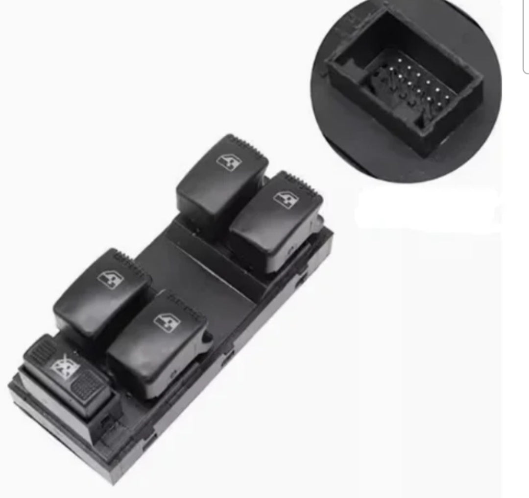 Botonera de Elevalunas Geely Ck – Control Maestro 4 Ventanas | Puerta del Conductor